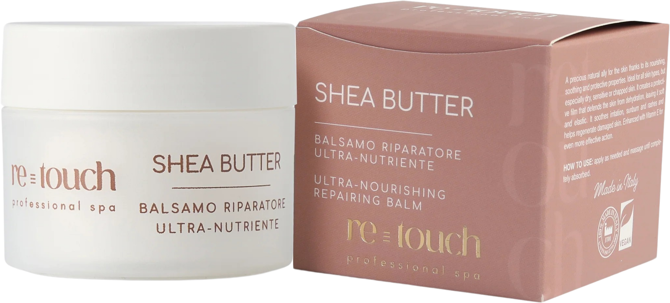 ETEREA Cosmesi Naturale  re-touch Shea Butter, 100 ml