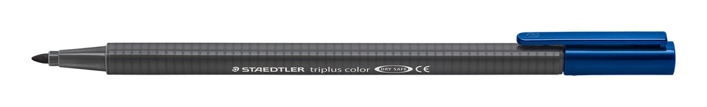 Marcador Ponta Fibra Triplus Cinza