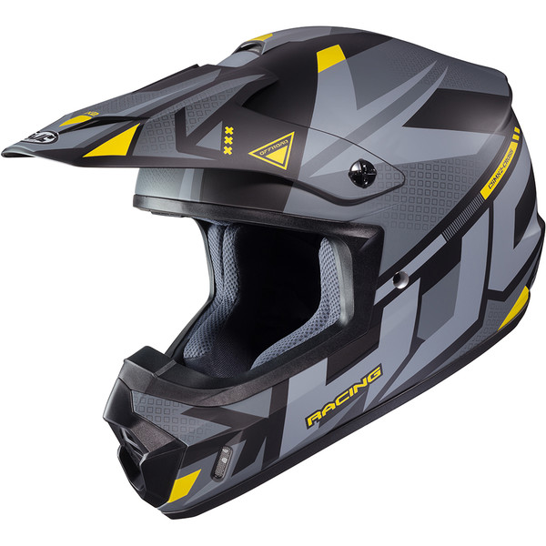 HJC - Casque CS-MX II Madax Gris / Noir / Jaune