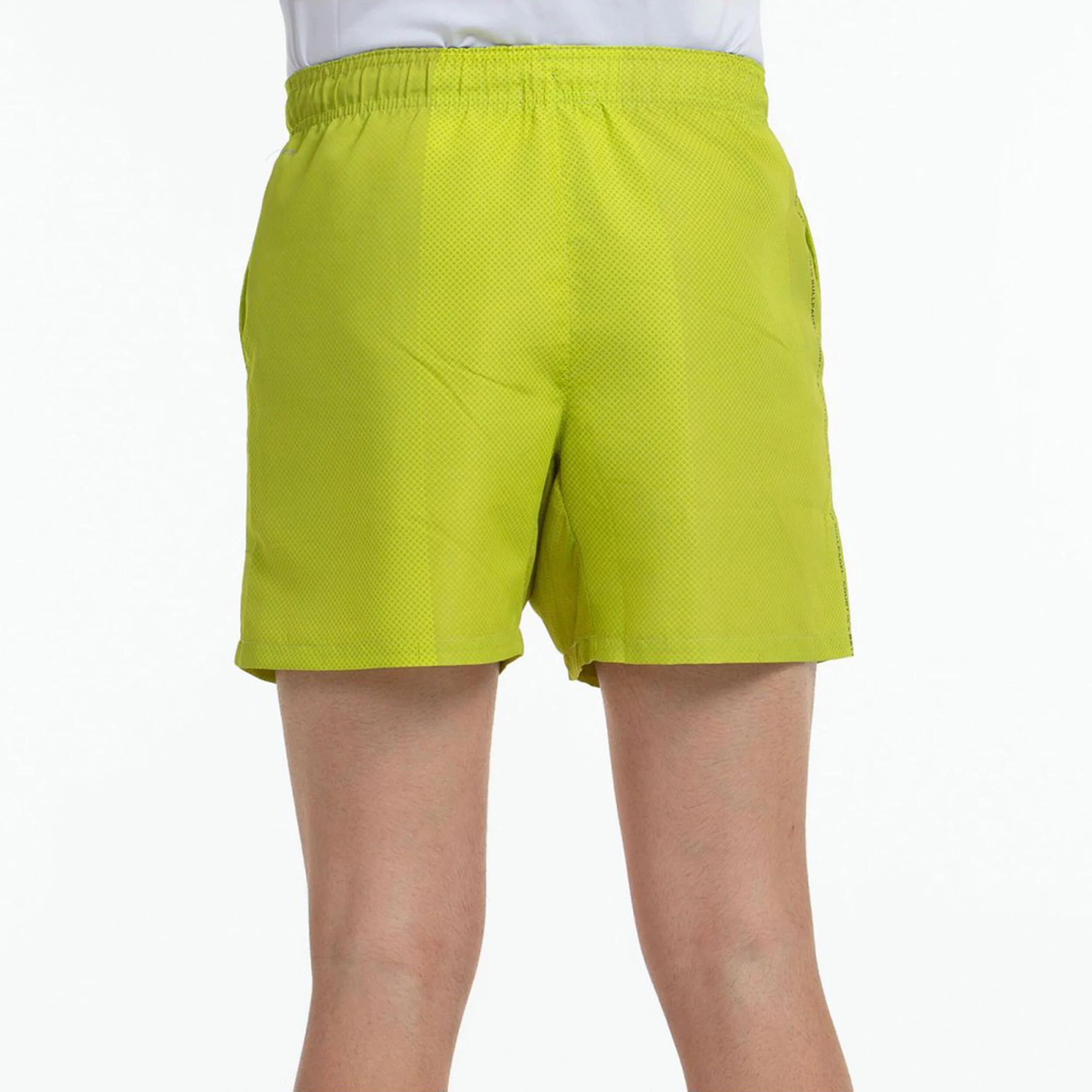 Bullpadel Bajes Shorts Hommes - Jaune Lemon
