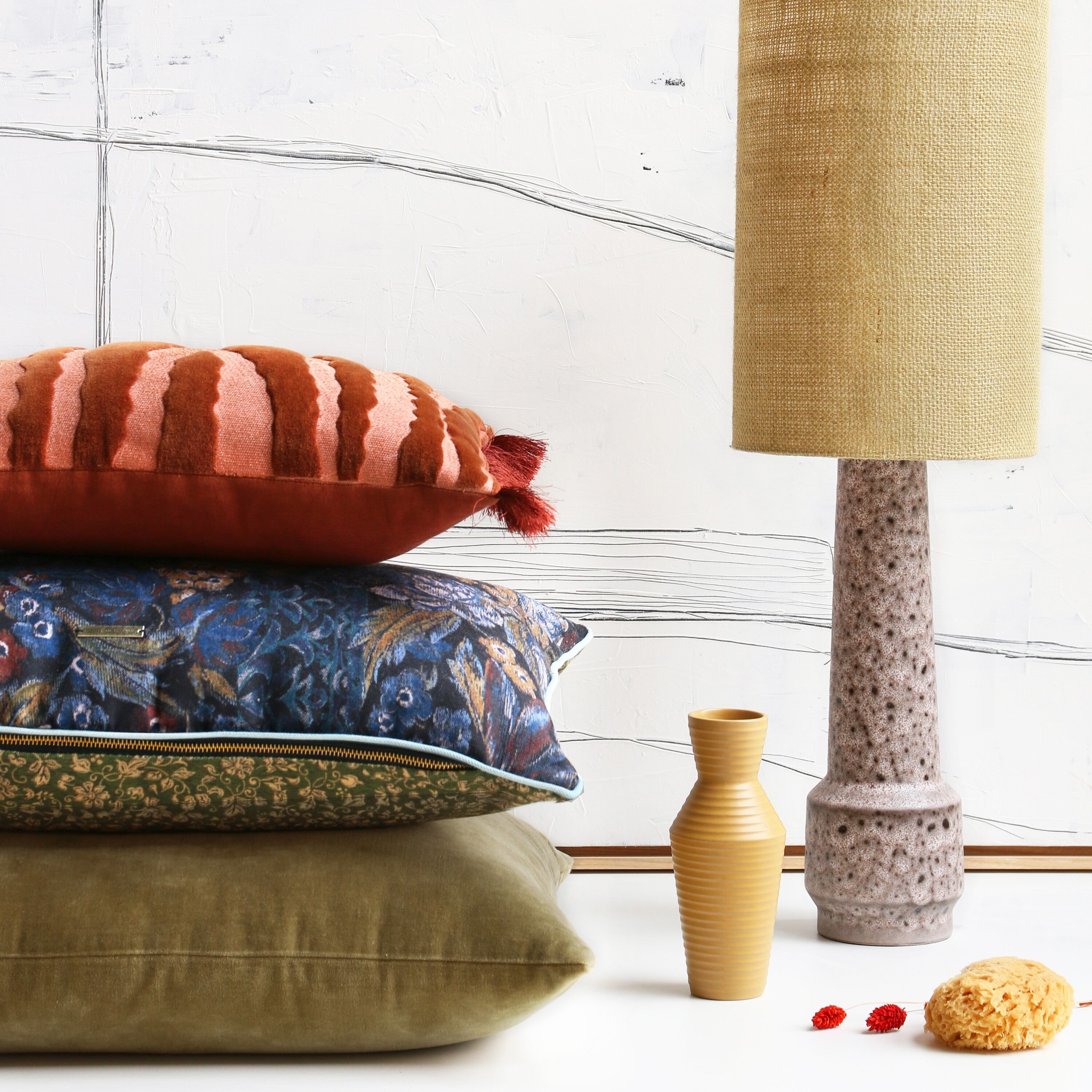 HKliving Retro Base Lampenvoet - Bruin