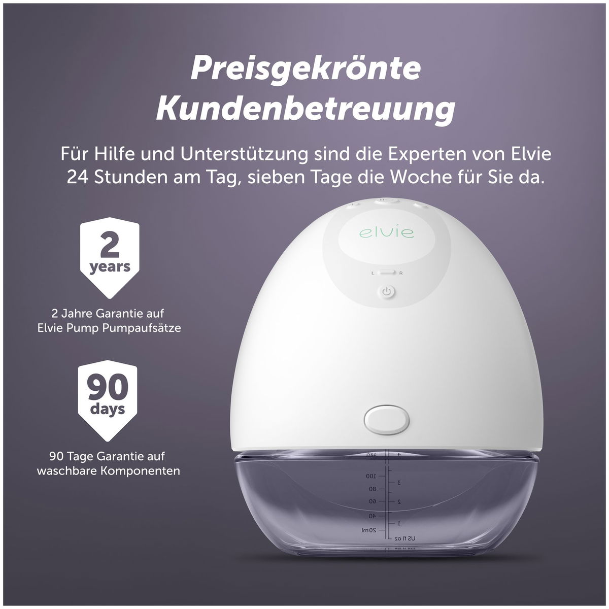 elvieelvie   Pump Einzel Milchpumpe elektrisch