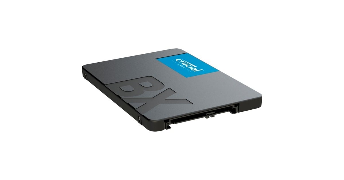 CrucialBX500 2 TB SSD  (Zwart, CT2000BX500SSD1, SATA/600)