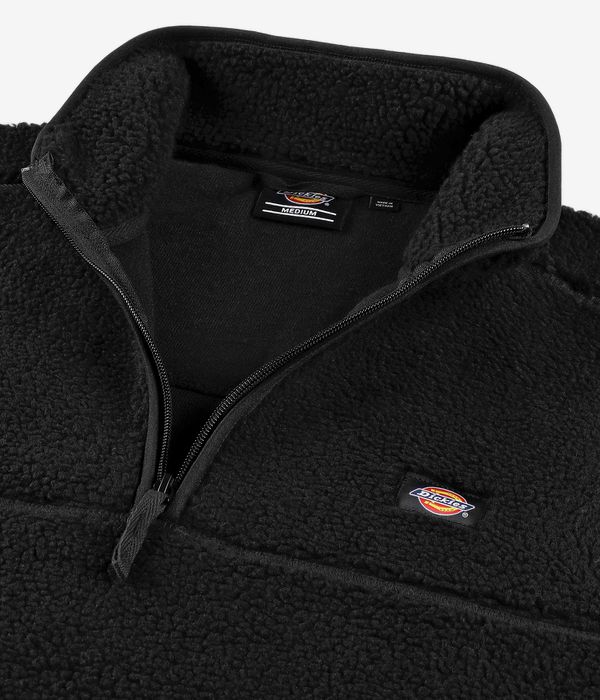 Dickies Mount Hope 1/4-Zip Sweatshirt (black)