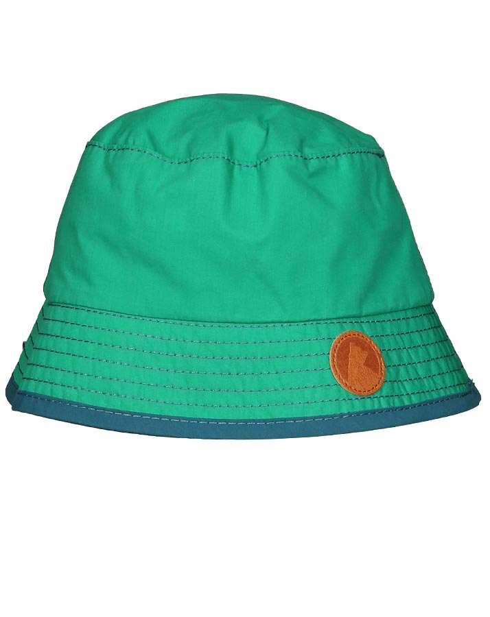 Sommerhut LASSE UNI in pepper green/seaport