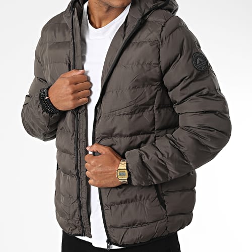 Doudoune Capuche Tamary Taupe