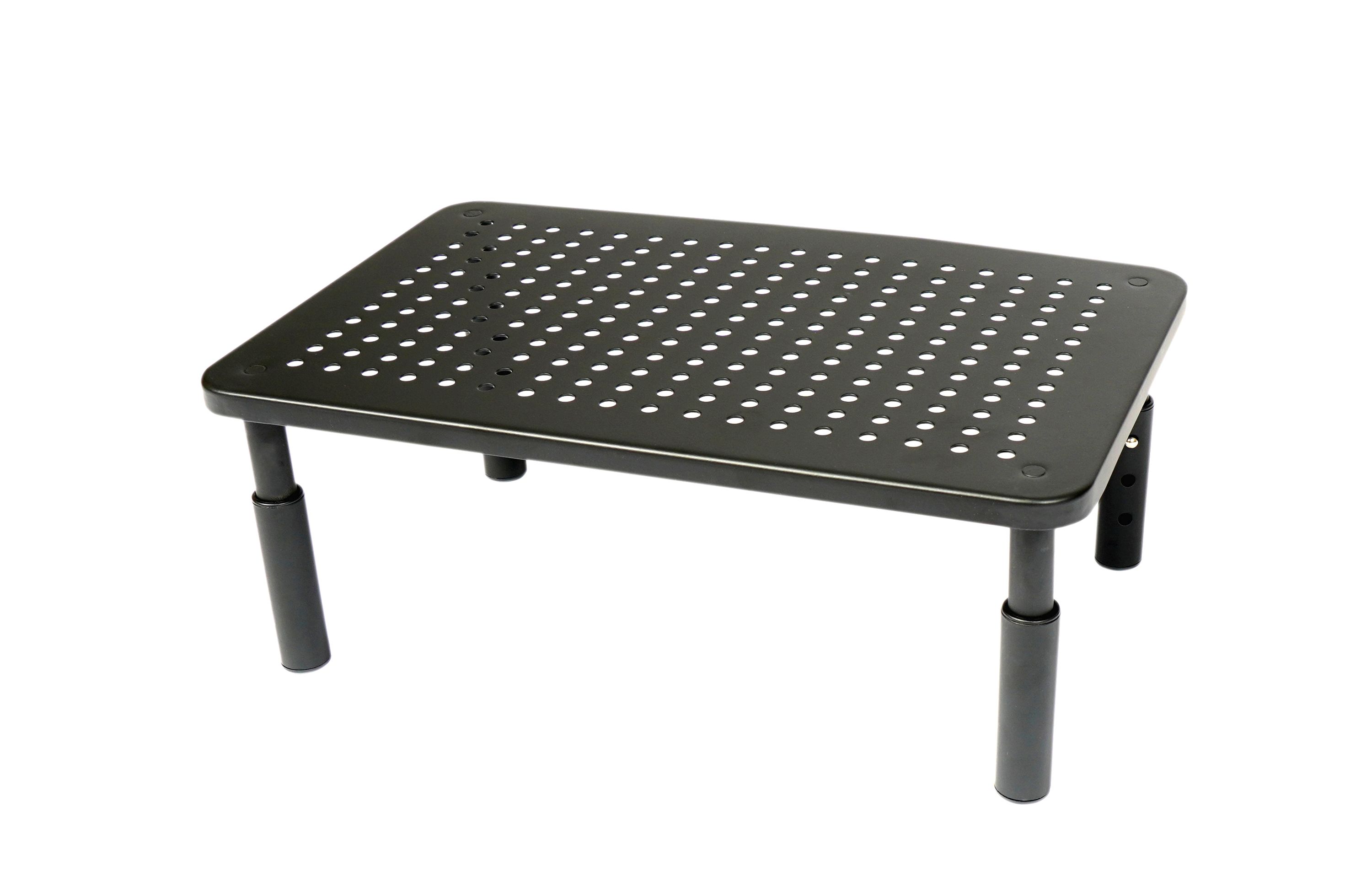 Stehtisch Monitorständer 37 x 23.5 cm schwarz