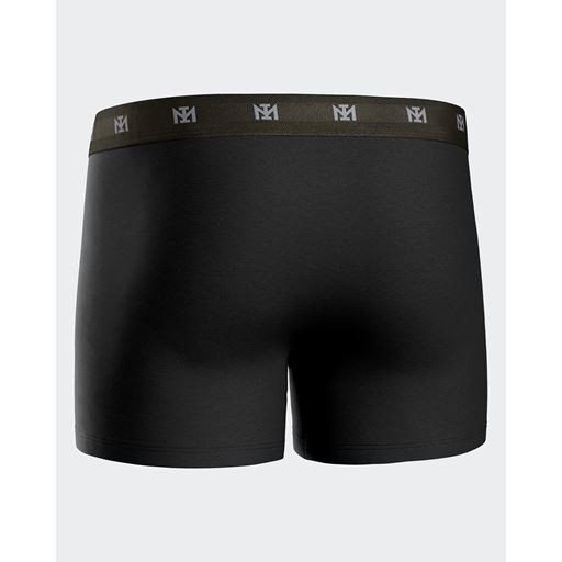 Impetus Retro Cotton Stretch 3-pak Boxershorts, Black, XXL