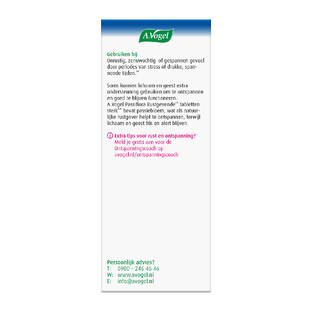 A.Vogel Passiflora Rustgevende* Sterk** Tabletten 30ST