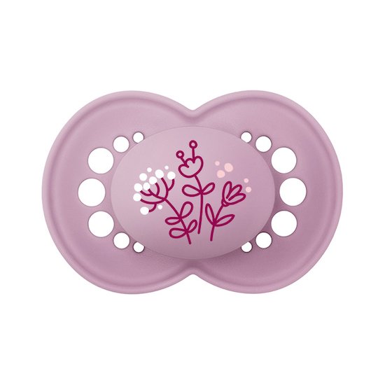 Attache + sucette silicone   Aléatoire        2-6 mois   de               Mam