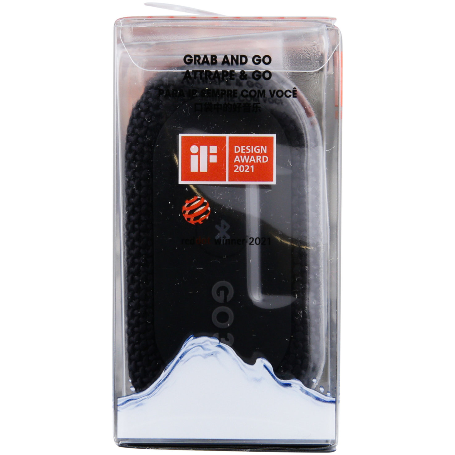 JBL BY HARMAN Go 3 (Bluetooth 5.1, Schwarz)