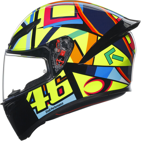 AGV - Casque K1 S Soleluna 2017 Jaune / Multicolore