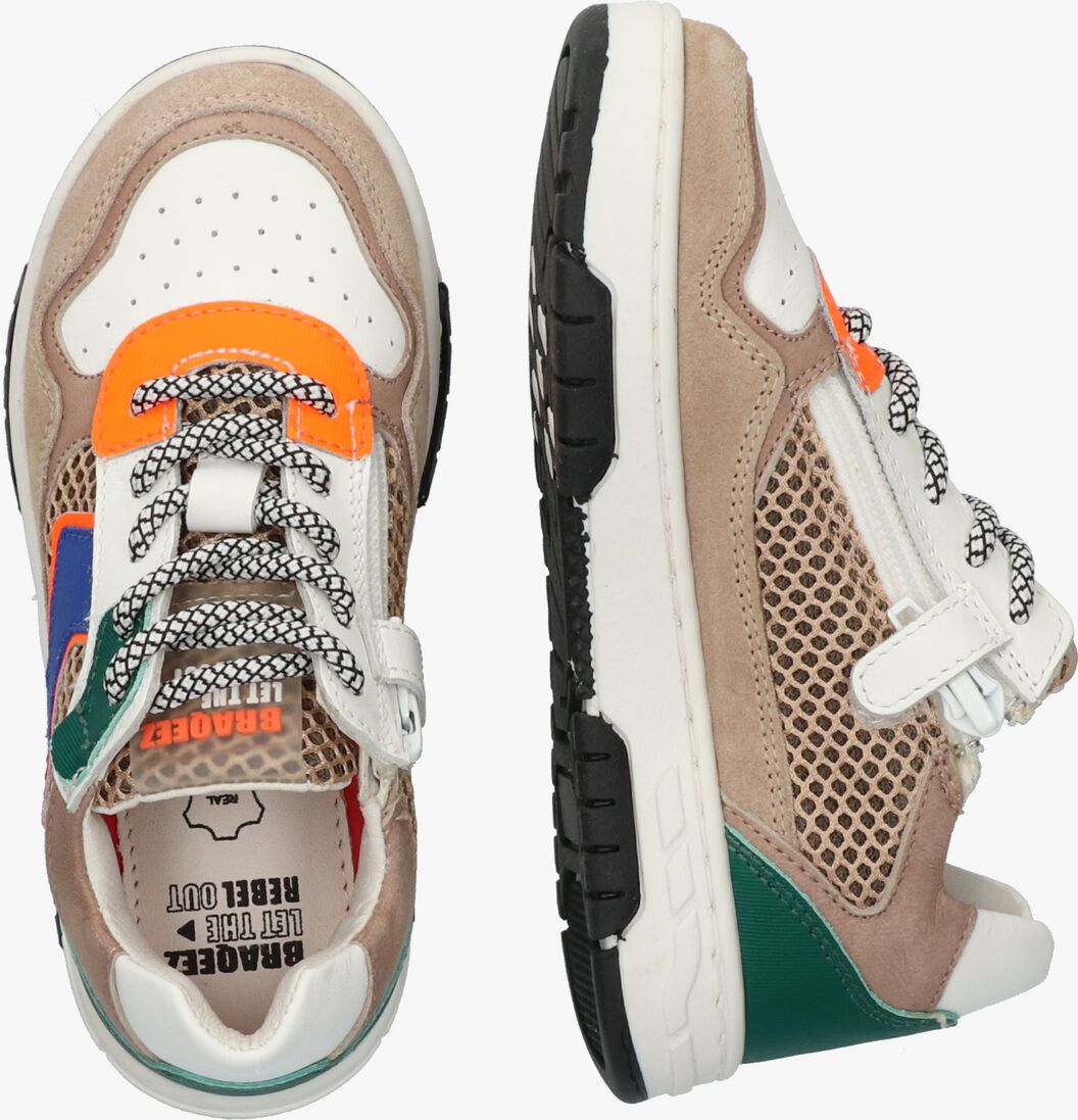BRAQEEZ beige braqeez lage sneakers colin chicago