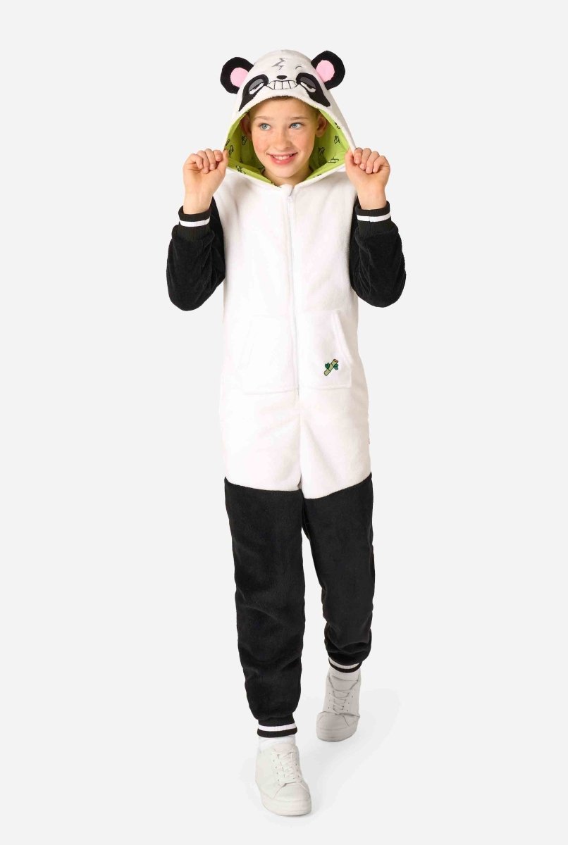 Panda Onesie Zwart Wit Kind