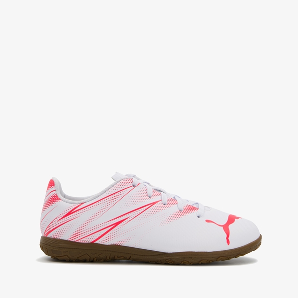 Puma Attacanto It IC kinder zaalschoenen wit