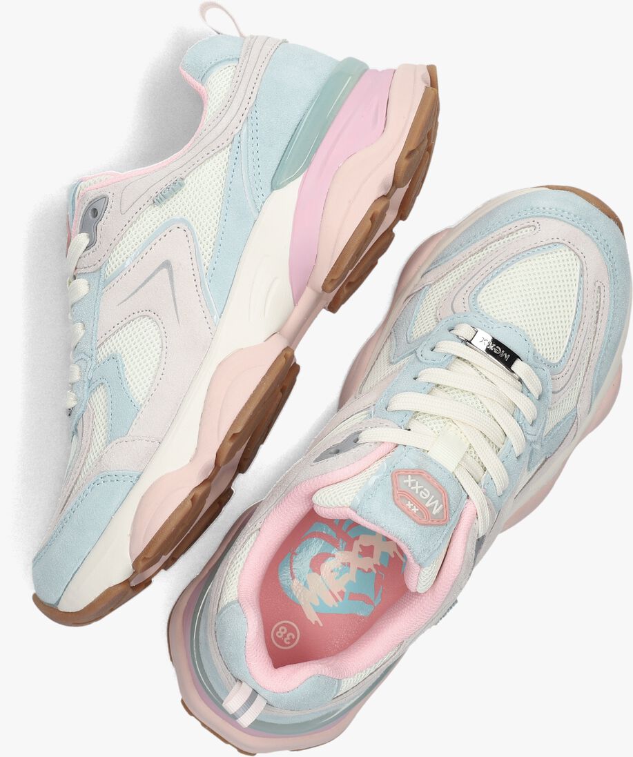 MEXX blauwe mexx lage sneakers norah