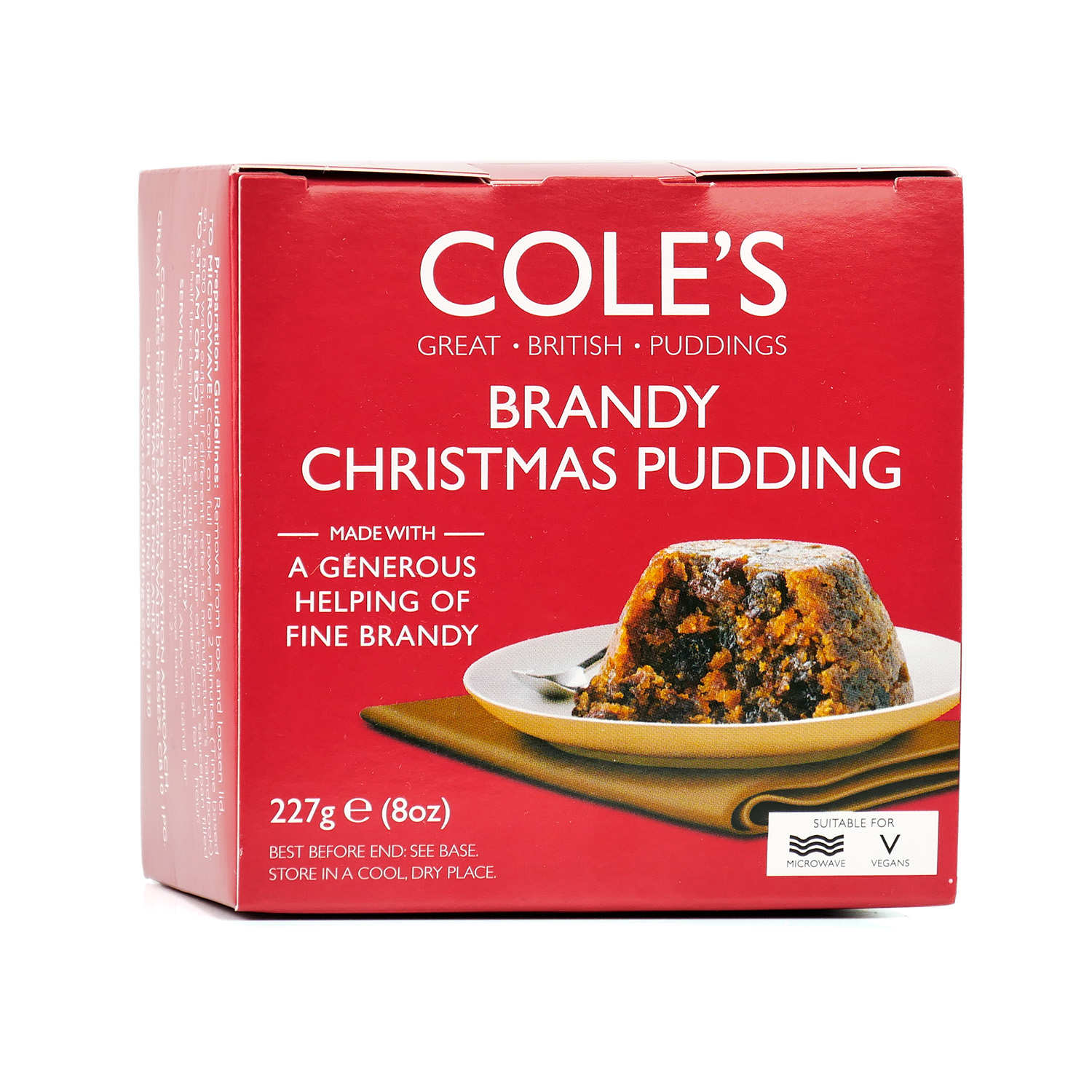 Christmas pudding au brandy - Cole's