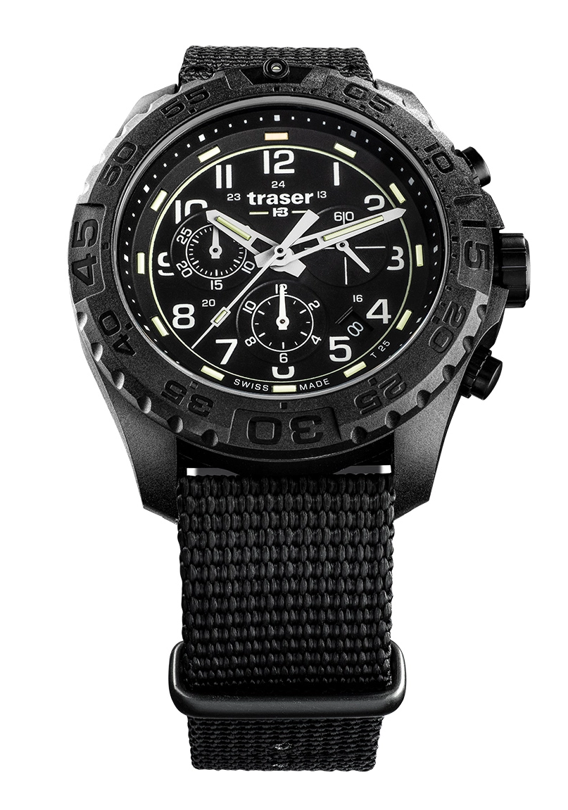 Traser P96 Outdoor Pioneer Evolution Chrono Black 108680