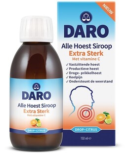 Daro Alle Hoest Siroop Extra Sterk 150ML