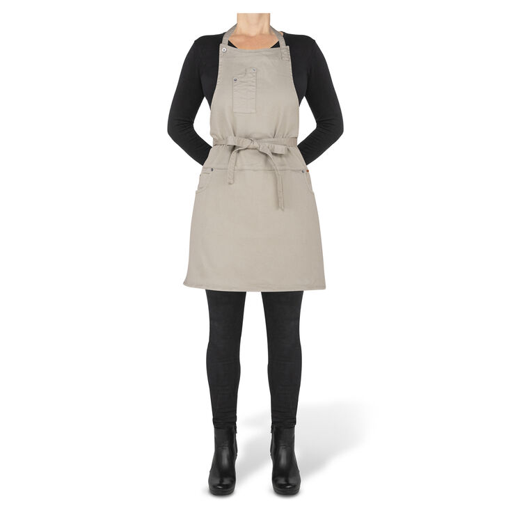 DutchDeluxes 5 Pocket Slim Fit Apron Grey-Green Grå