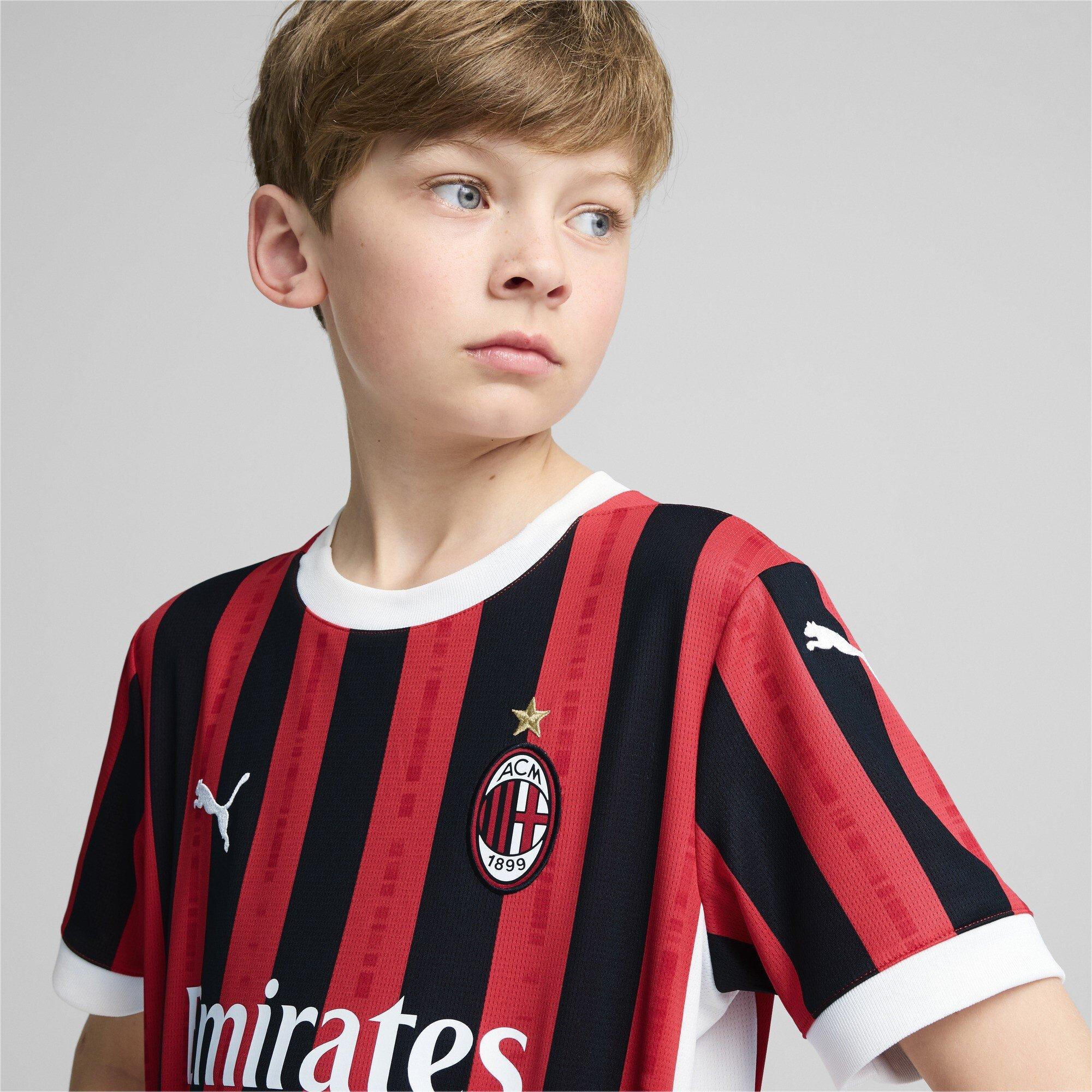 Puma AC Milan Home Shirt 2024 2025 Juniors