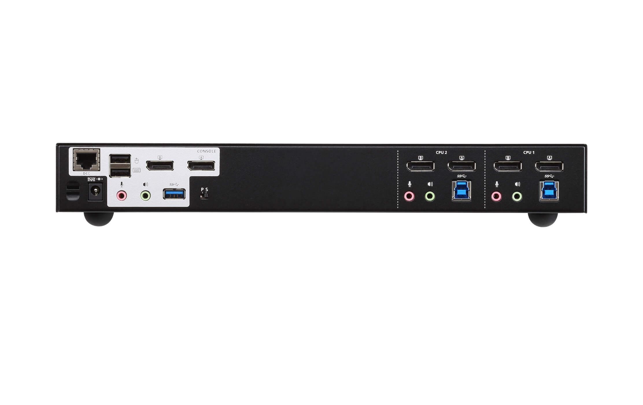 KVM Switch CS1942DP<br>2-Port USB 3.0 4K DisplayPort Dual Display KVMP Switch