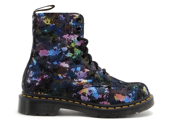 Dr martens boots bottine plates femme pascal tuti fruti multicolore