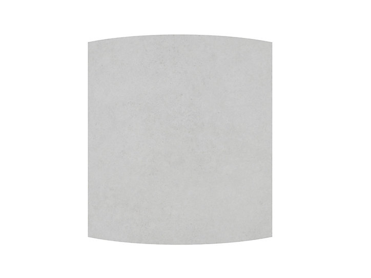 Radiateur électrique à inertie sèche pierre naturelle Mazda Dual Kherr Curve silex pearl 1000W