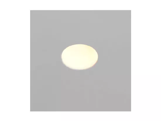 Collerette Downlight Intégration Plâtre/Placo LED 3W Coupe 63x63 mm UGR17 2700K Blanc chaud
