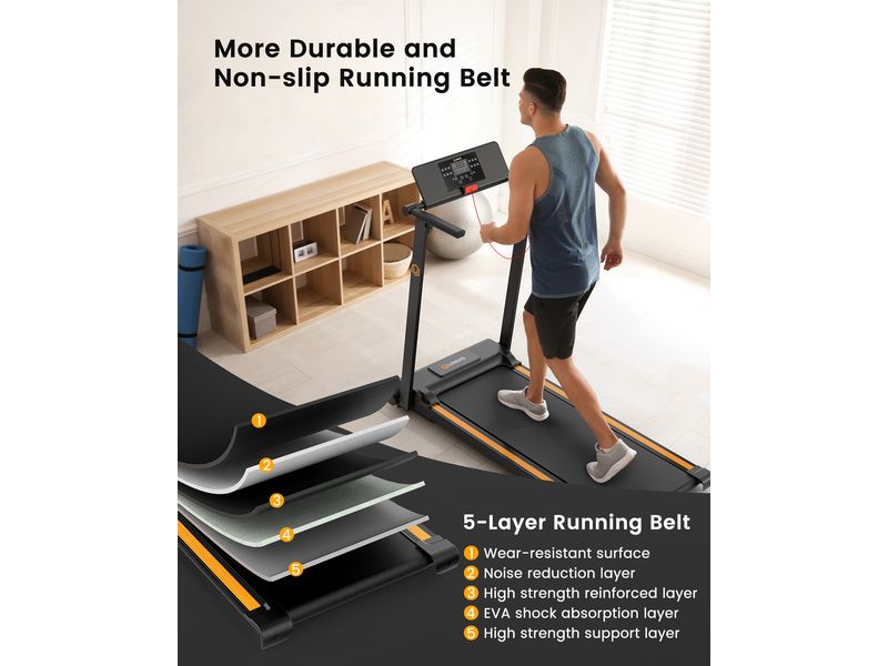 Urevo Laufband Foldi Mini Laufband