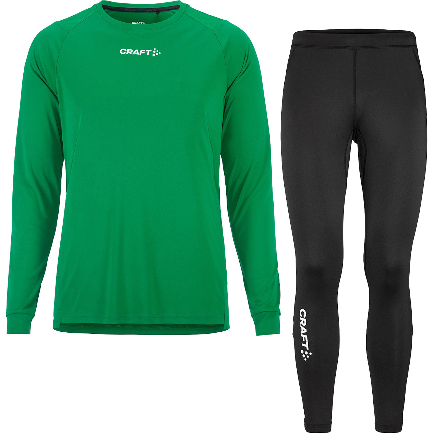 Craft Longsleeve Legging Zip Set Heren