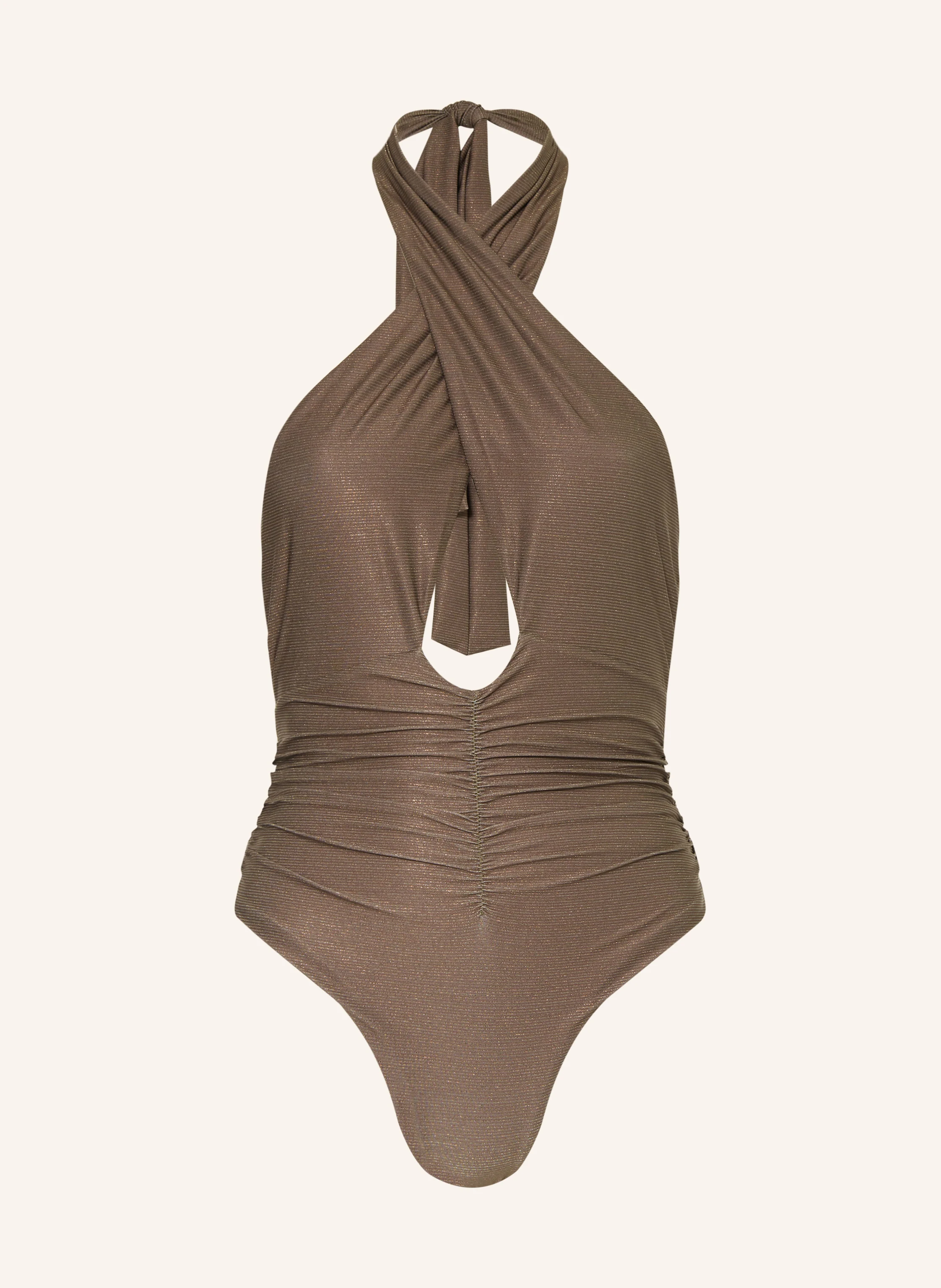 PQ Neckholder-Badeanzug LUCAYA CELINE mit Glitzergarn