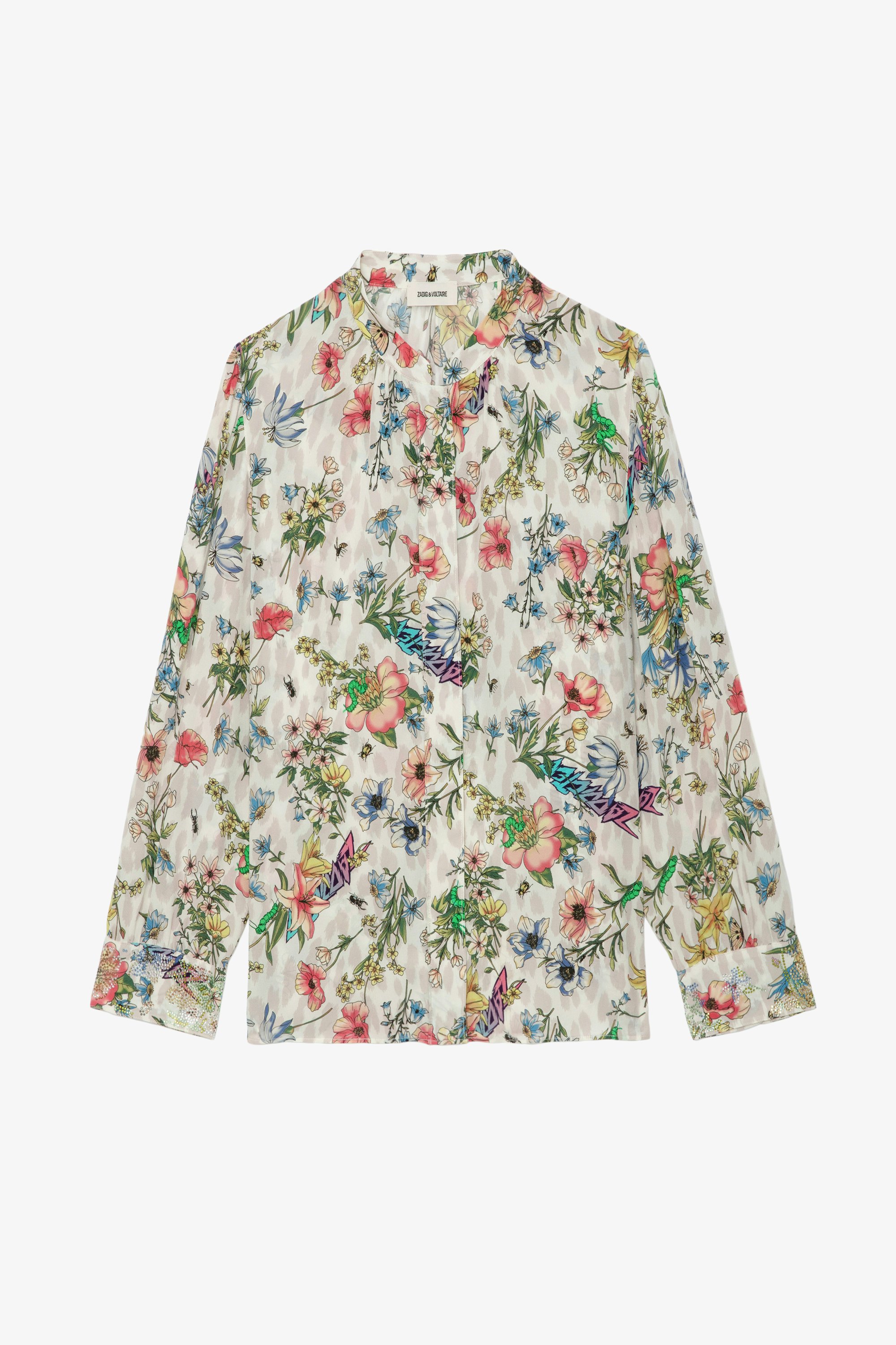 Blouse Tadeo Strass Soie