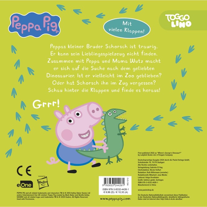 Peppa Wutz - Wo ist Schorschs Dinosaurier?