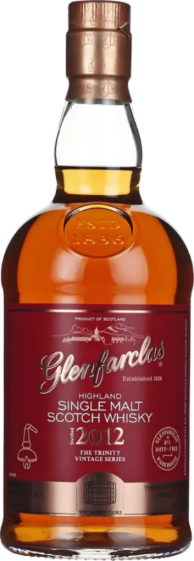 GLENFARCLAS VINTAGE 2012 THE TRINITY 70CL