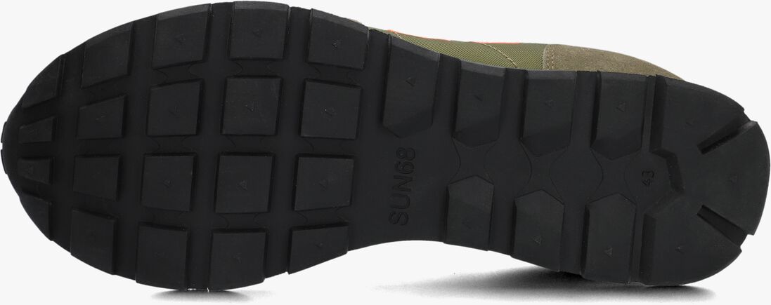 SUN68 groene sun68 lage sneakers tom fluo