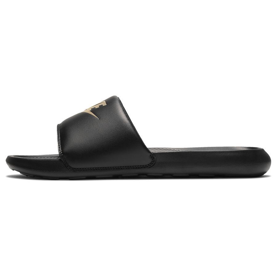 Nike Victori One Men's Slides BLACK/METALLIC GOLD-BLACK