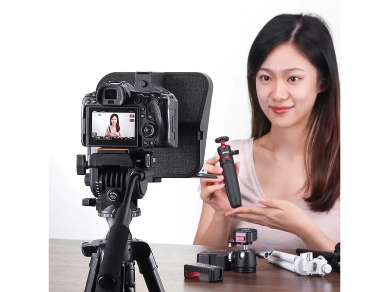 Ulanzi Teleprompter für Smartphones/Kameras RT02 Teleprompter für Handys, Tablets und Kameras