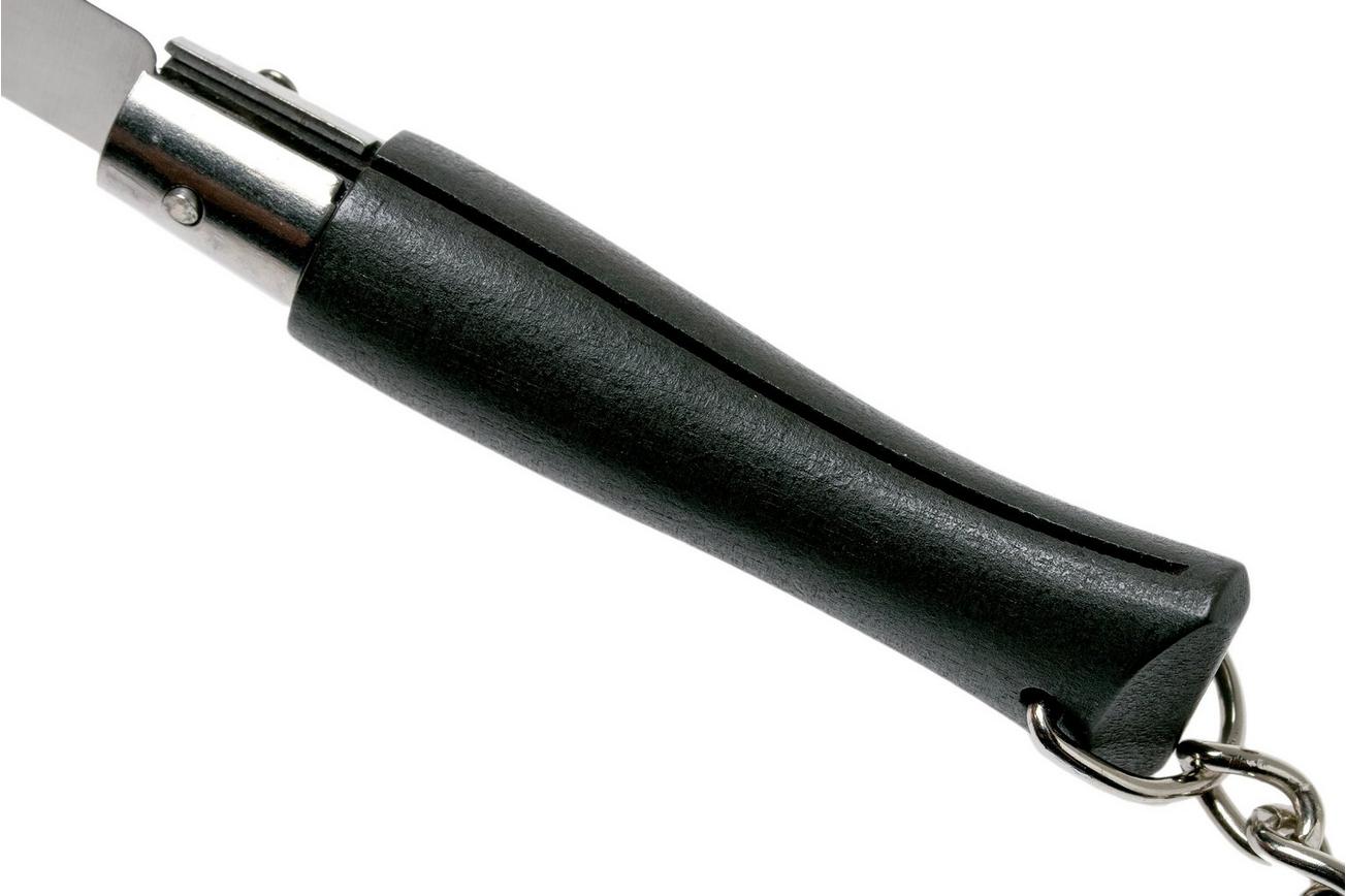 Opinel zakmes No. 04RV Keyring zakmes, Black