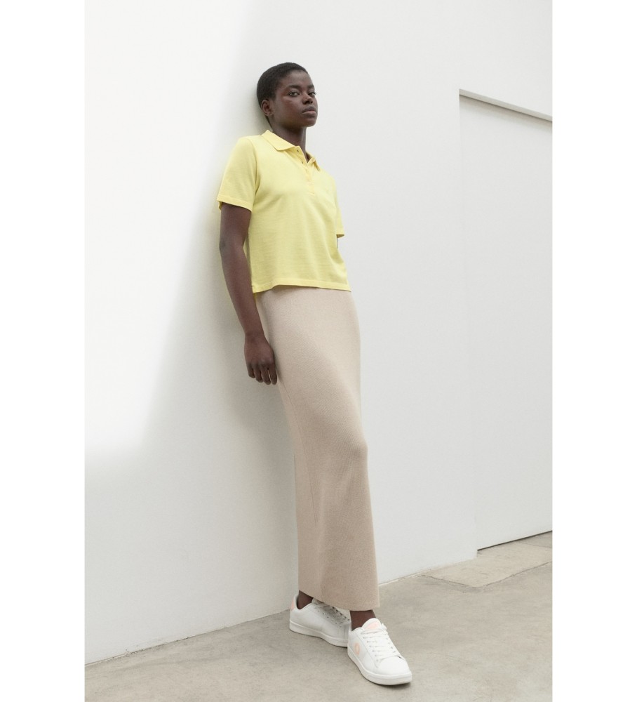 ECOALF Polo Anconaalf amarelo