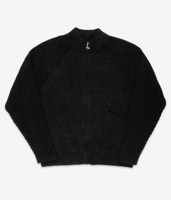 Yardsale Phantasy Chenille Full Zip Sweatshirt (black)
