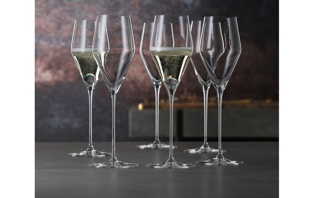Eulenspiegel Champagnerglas »Spiegelau Champagnerglas Definition 250 ml, 2 Stück, Transparent« Brillianz
