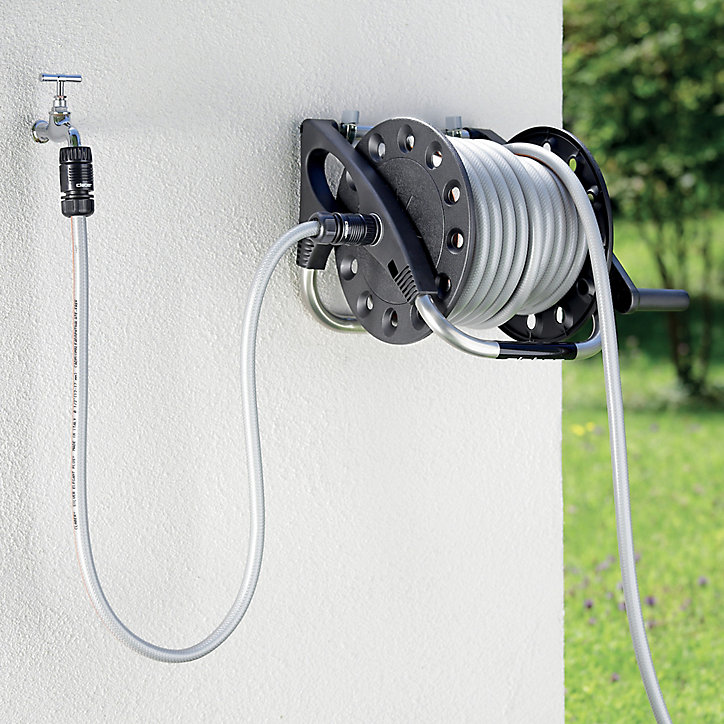 Dévidoir portable Claber Aquapony équipé 15m + kit