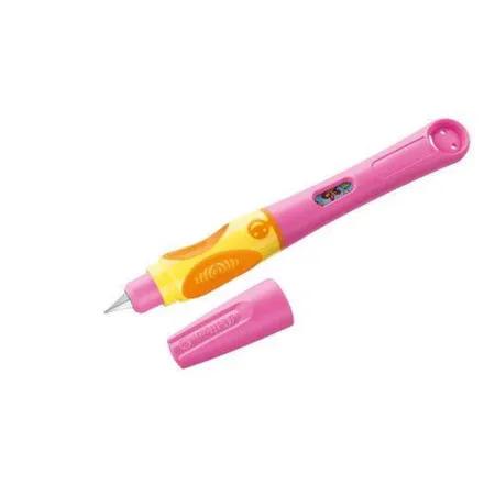 Pelikan griffix® 4 Füllhalter, berry pink, links, Faltschachtel