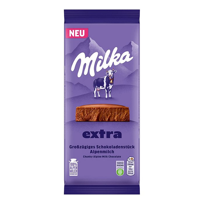 MILKA Extra 190 g, Alpenmilch