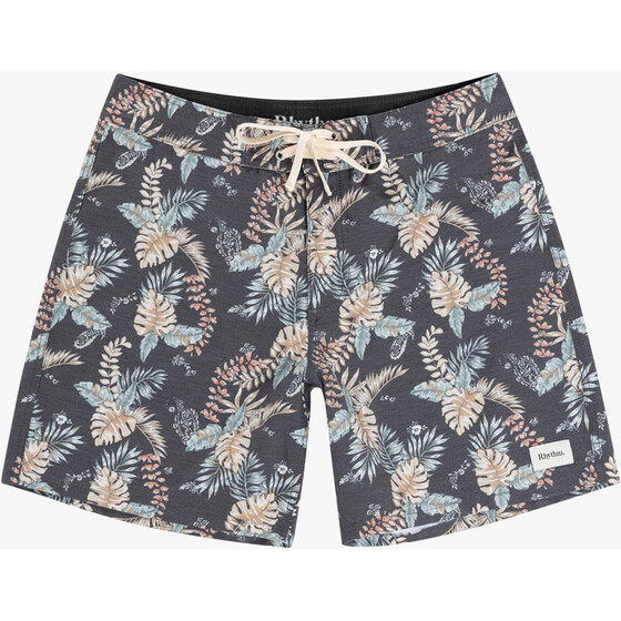 Rhythm Tropical Paisl Trunk Black Herren SU25