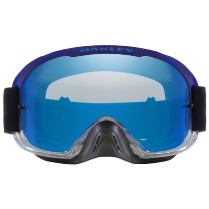 Masque cross Oakley O FRAME 2.0 TLD BLACK STRIPES BLACK ICE IRIDIUM 2024 - Gris