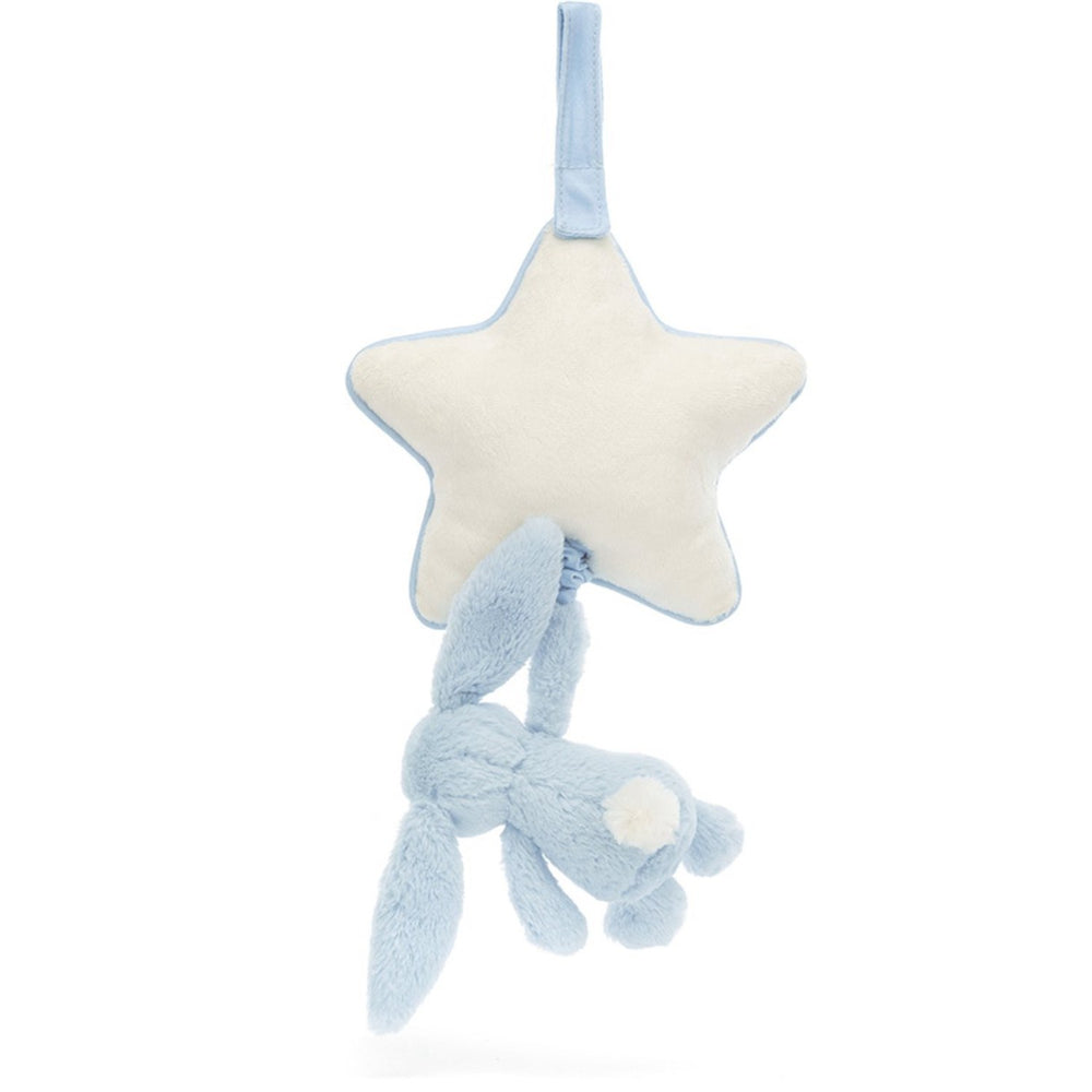 Køb Jellycat Bashful Blue Kanin Musikuro
