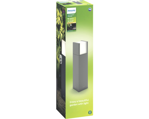 LED-padverlichting IP44 aluminium 6W 600 lm 2700 K HxB 400x100 mm Arbour antraciet