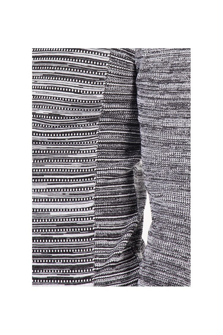 Pull en maille à rayures